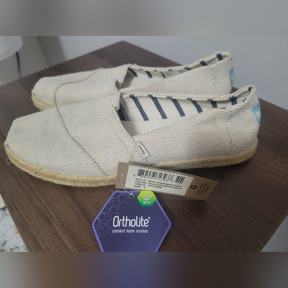 TOMS Ortholite Eco Canvas Slip-On Shoes